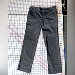 Van Heusen Womens Slacks Trouser Pants Gray size 29W 30L